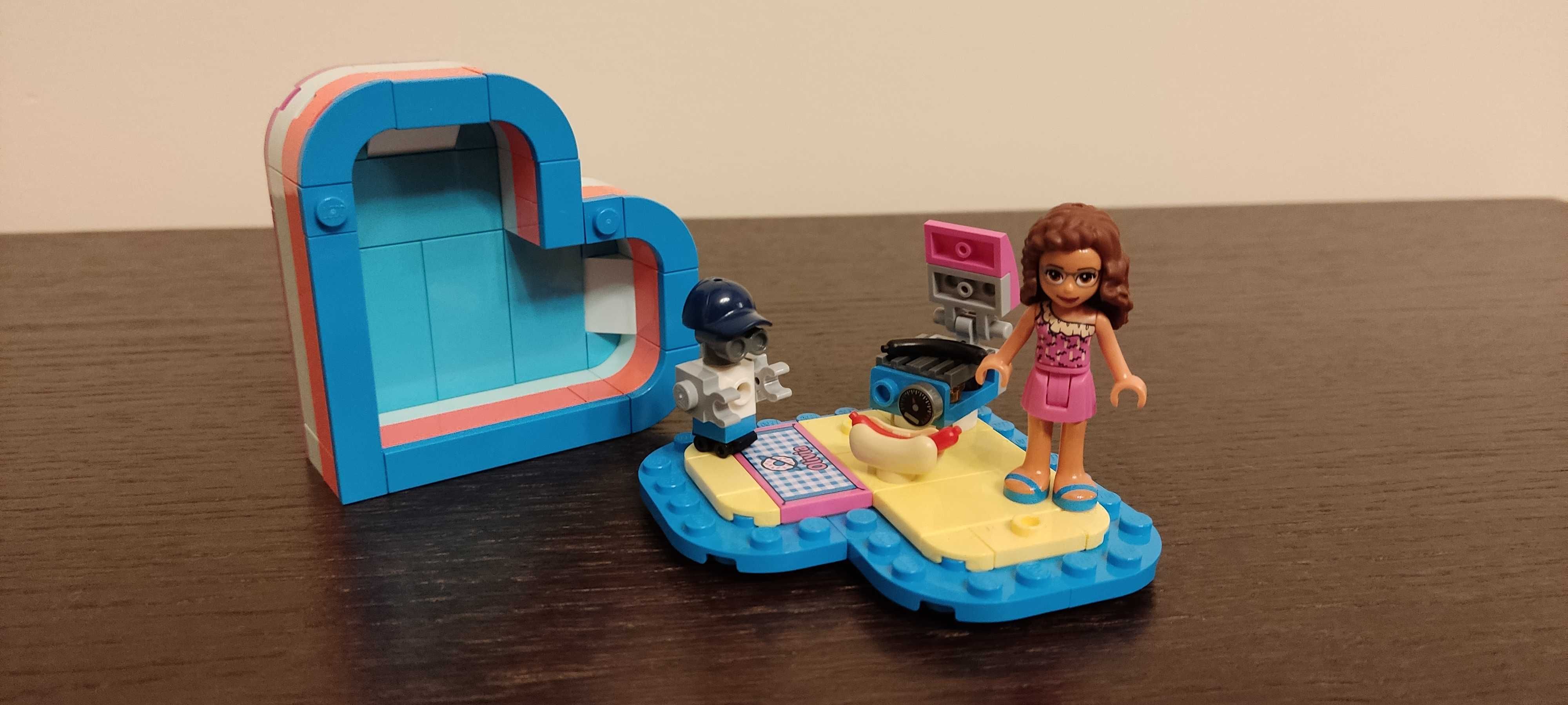 LEGO Pudełko przyjaźni Olivii i Pudełko w kształcie serca Stephanie