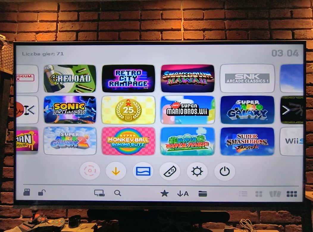 Nintendo Wii BOX przerobiona CFW + dysk + zestaw akcesoriów