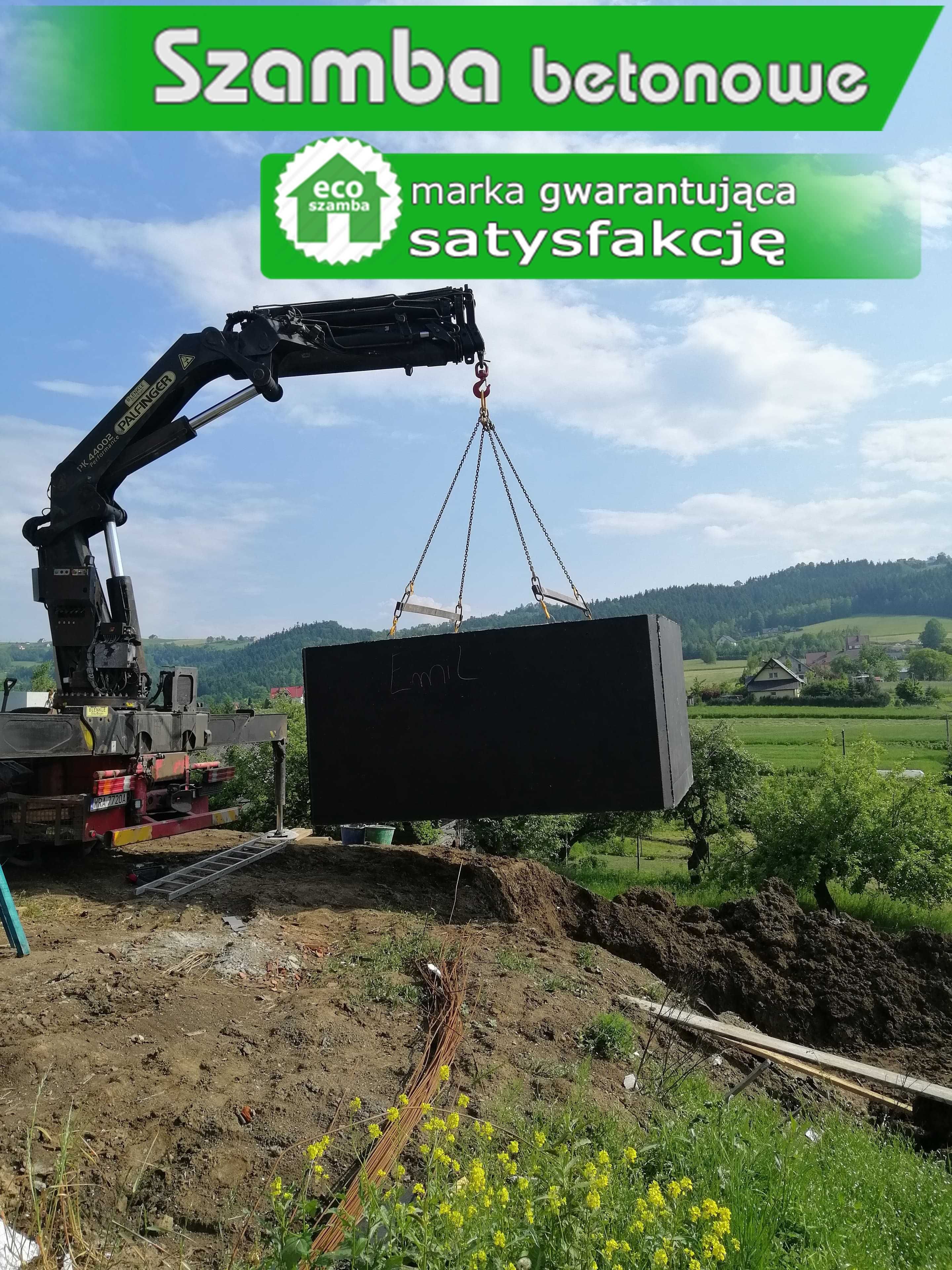 Szambo betonowe zbiornik 10m3 piwnica kanał Ełk, Olsztynek,Pisz