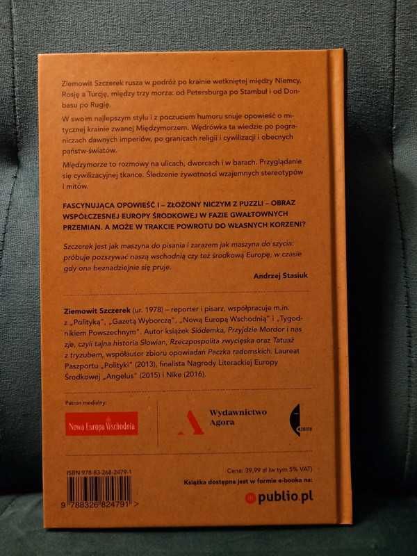 Książka Międzymorze Szczerek