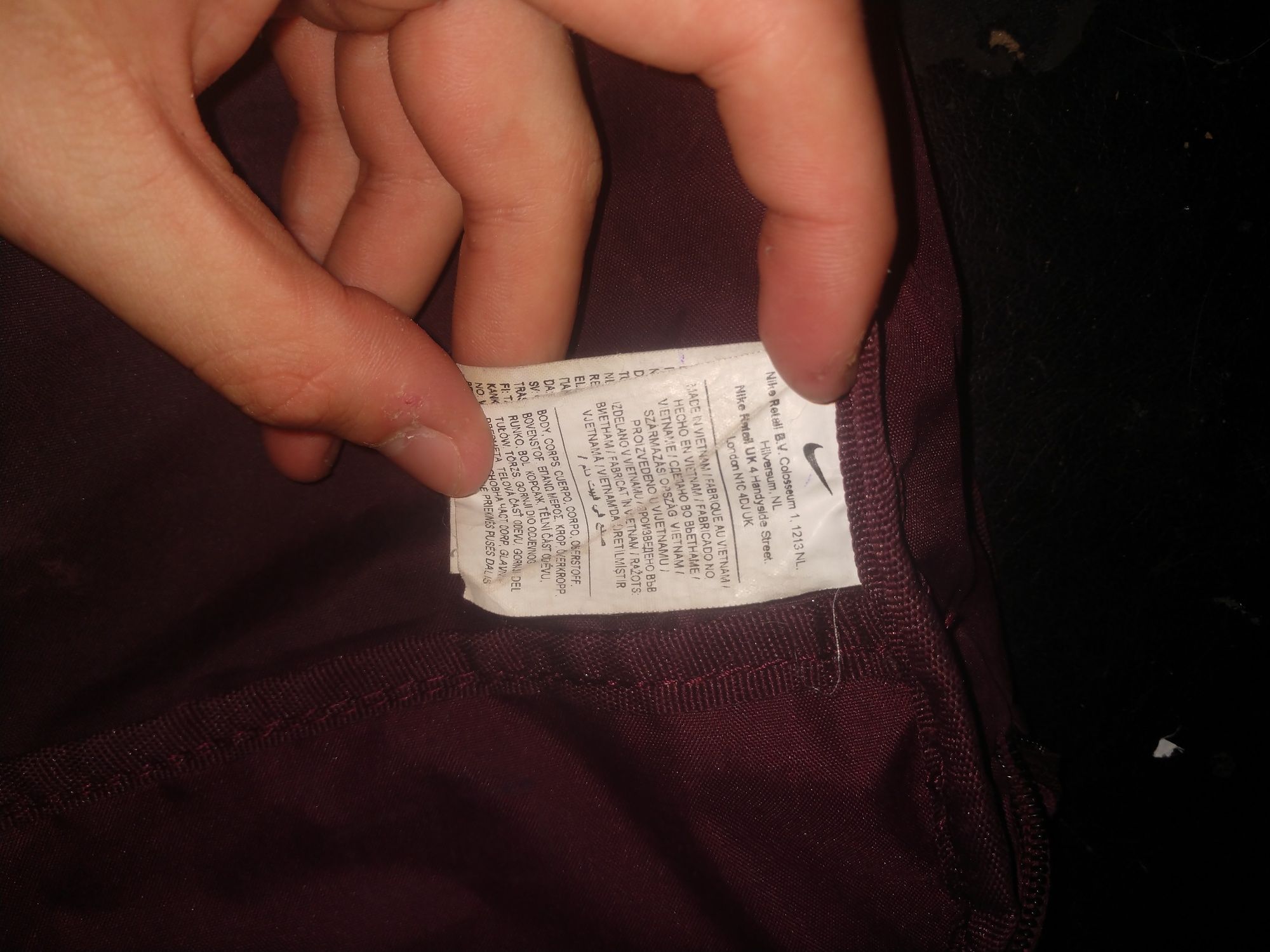 Сумка nike tech fleece