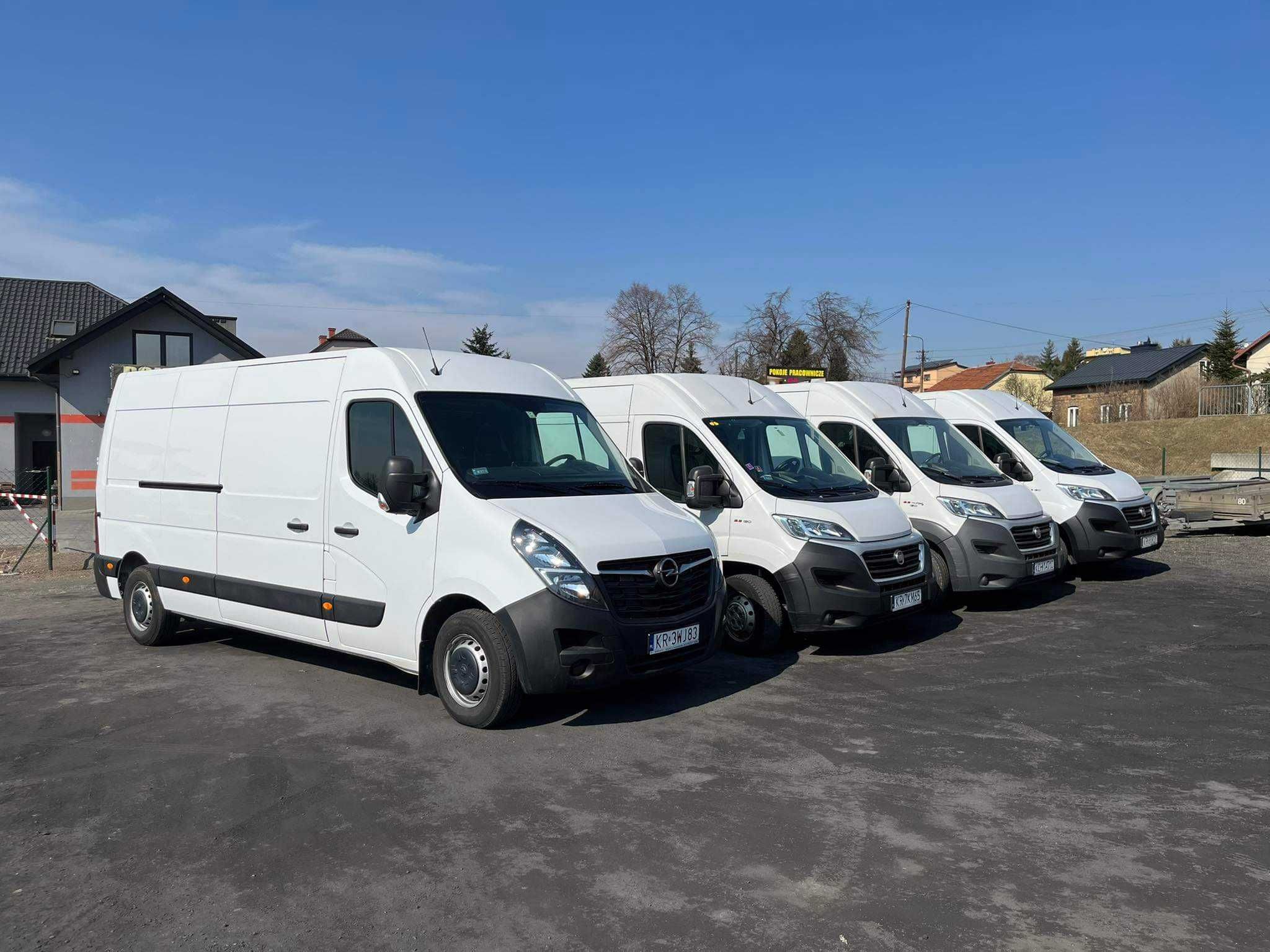 Wynajem Wypożyczalnia Busa BLASZAK Fiat Ducato L3H2 L4H2 L4H3 L2H2