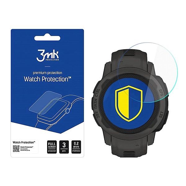 Szkło hybrydowe 3mk Watch Protection™ v. FlexibleGlass Lite na Garmin