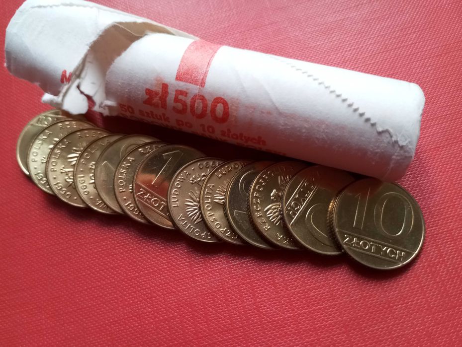 10 zł 1990 Mennicza z Rolki Bankowej