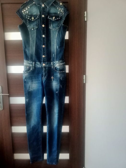 Kombinezon jeans dlugi