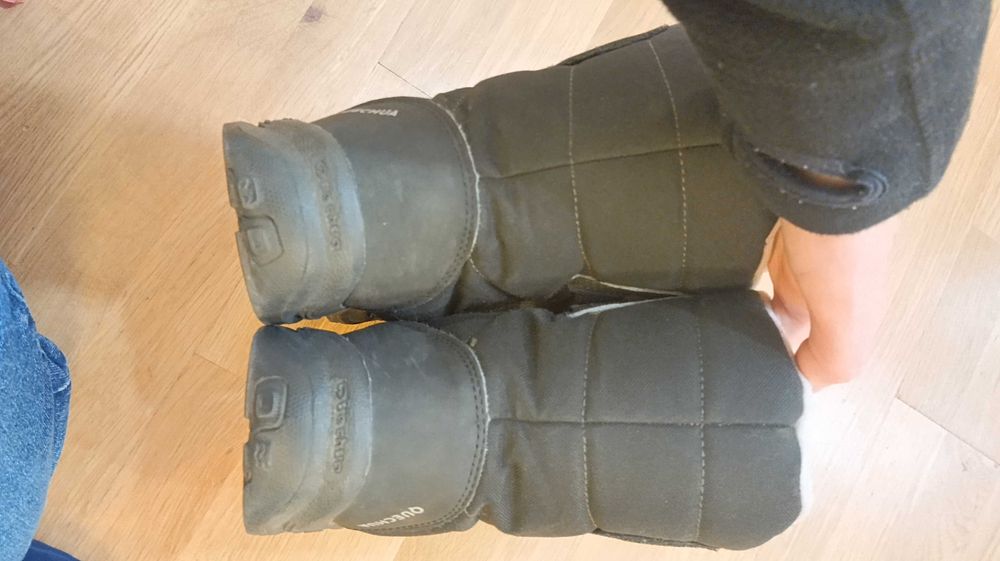 Buty zimowe 35 śniegowce Decathlon