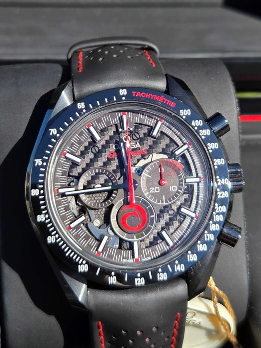 Omega Speedmaster Dark Side of the Moon - team Alinghi - Gwarancja