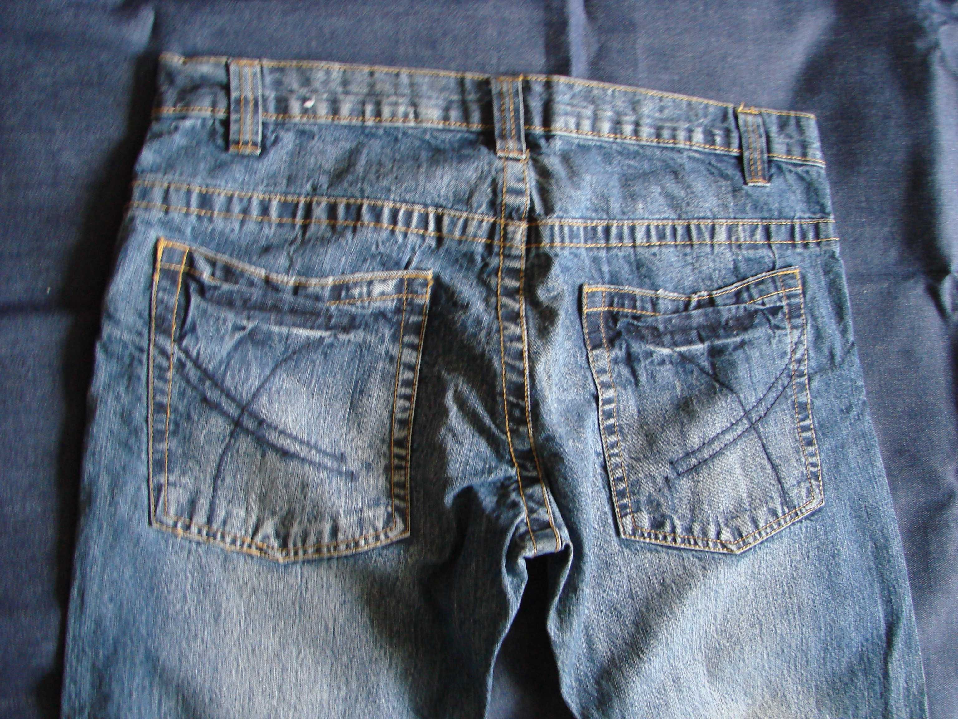 Spodnie męskie jeans rozmiar 52