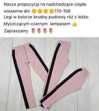 Leginsy dziewczęce