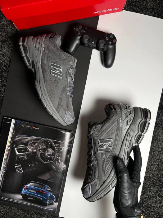 Чоловічі кросівки нью беланс на хутрі New Balance 1906R Fur Grey 41-46