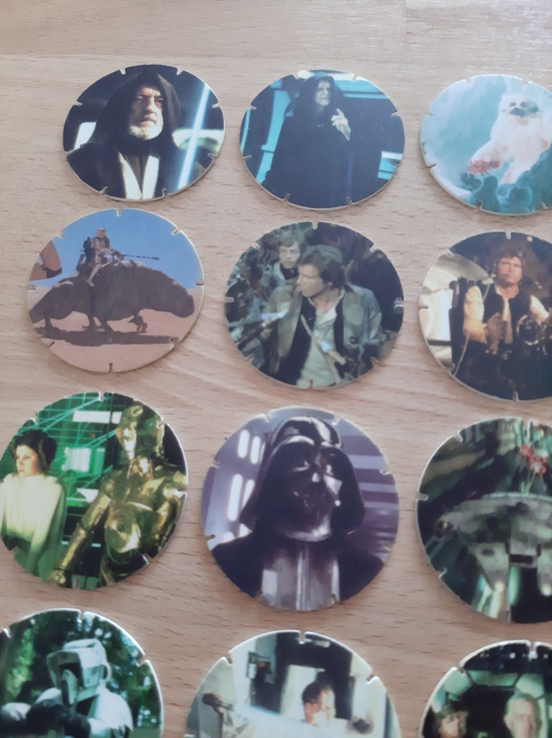 Zestaw żetonów TAZOS Star Wars. 21 sztuk