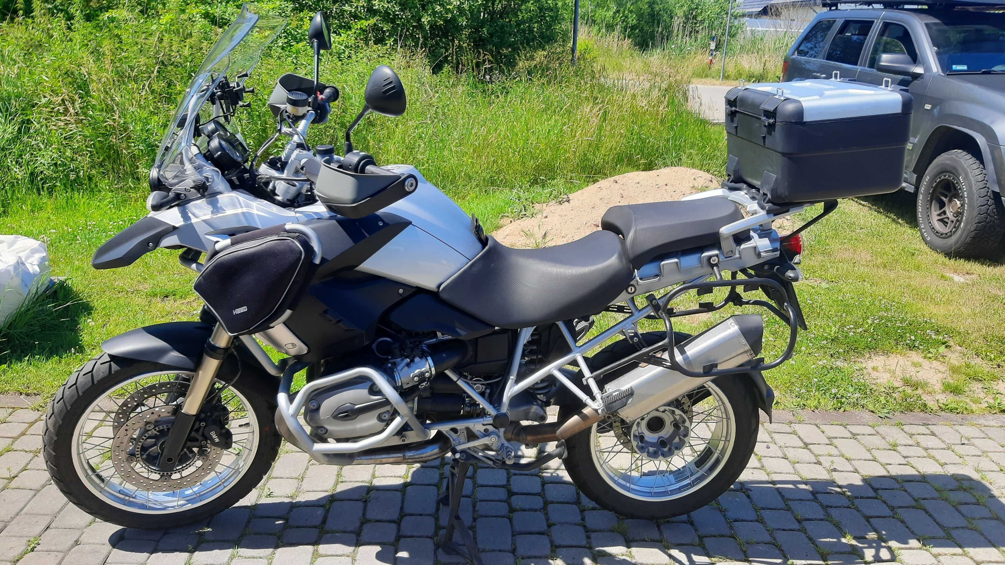 Bmw R 1200 GS 2008r, ABS, ESA, kufry