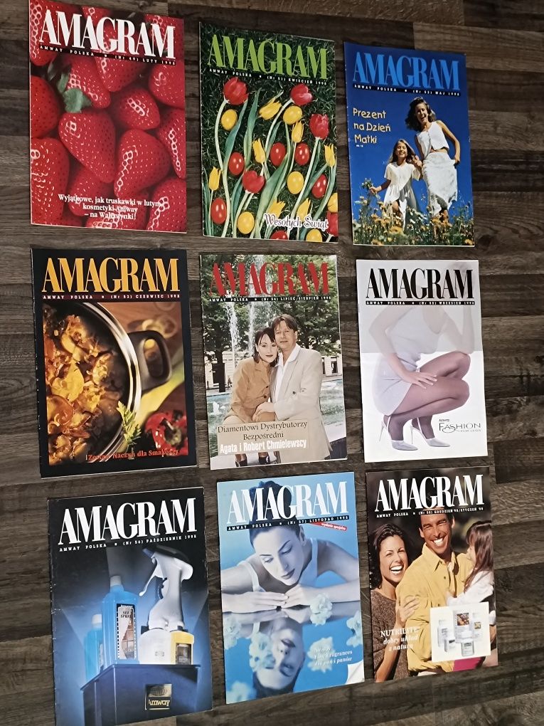 Magazyn Amagram Amway Polska 1998