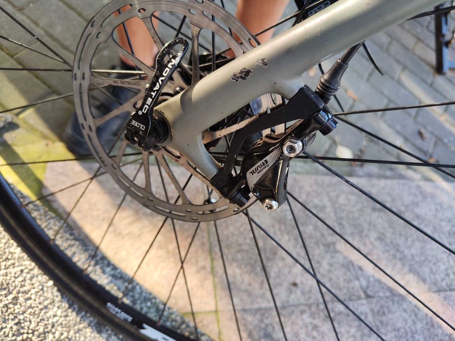 Gravel Cannondale Synapse r. 54 sram rival 2x11 hydraulika tarcze, 28c