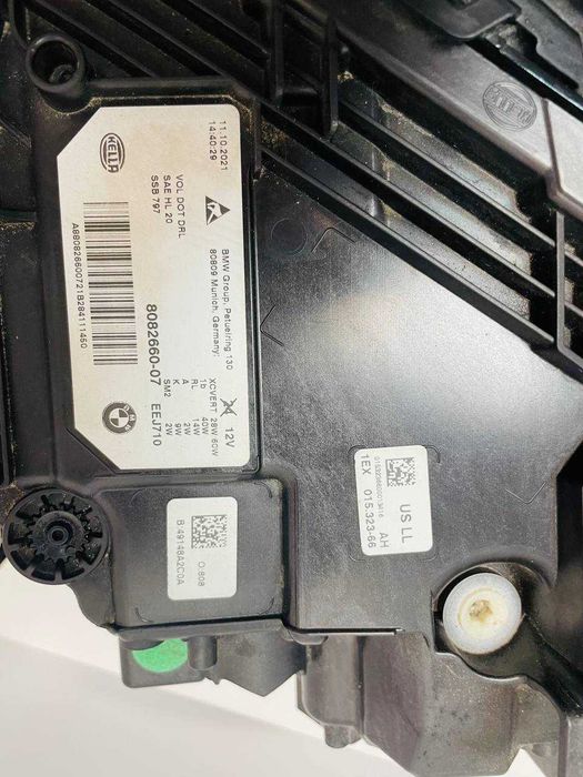 Фара Фары BMW 5 G30 F90 lci shadow line adaptve led USA new чорна