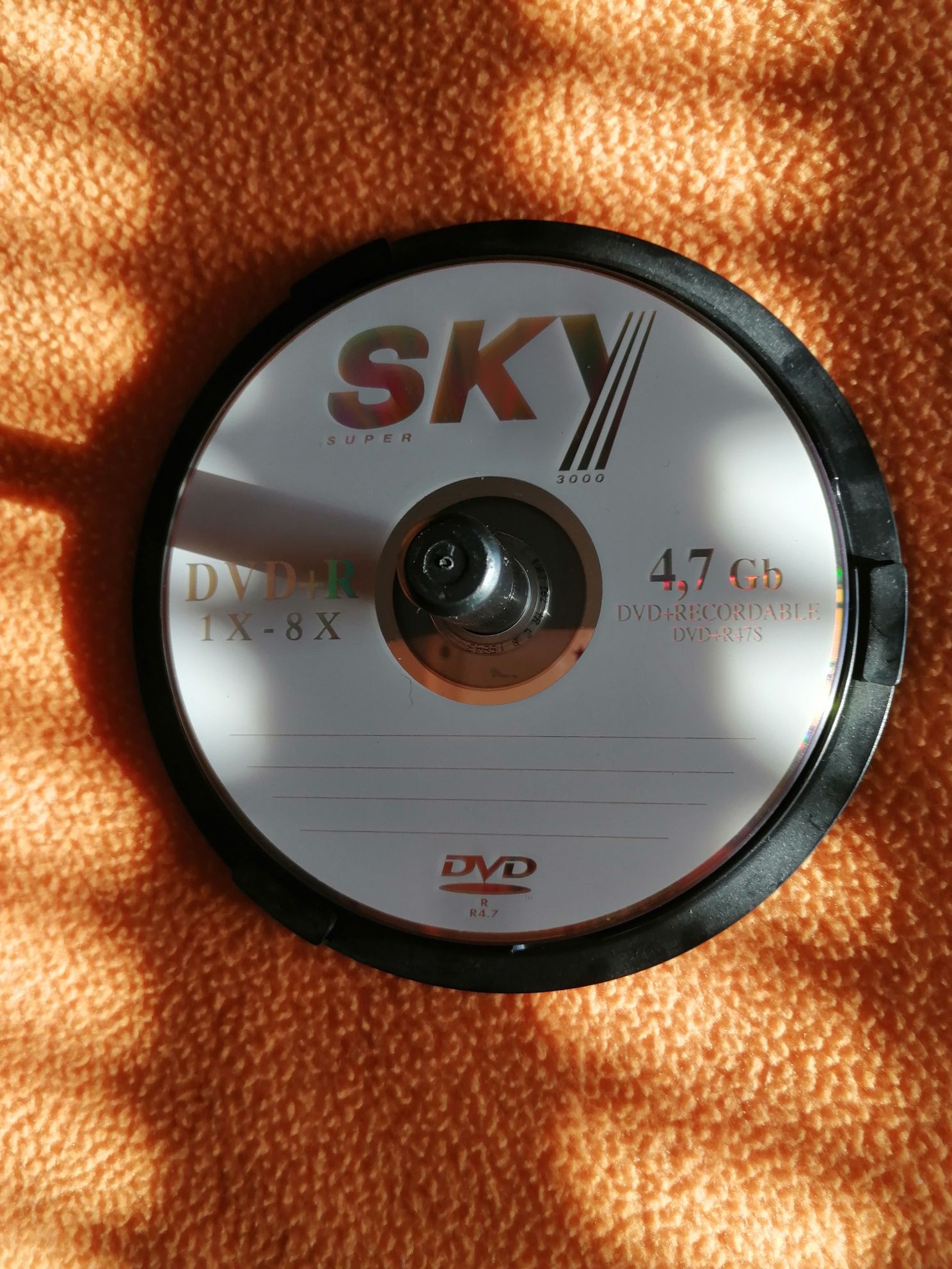 Cd e dvd para gravação