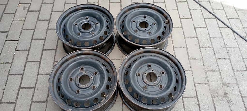 Felgi stalowe 5x160,R15, ET60, 6,5j Ford Transit Custom