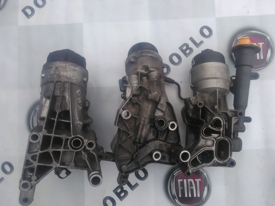 Корпус масляного теплообменник 1.3 1.6 1.9 Doblo Добло Combo Punto 0