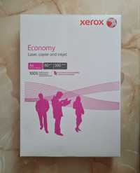 Biały papier kserograficzny A4 do drukarki/biurowy XEROX Economy 5 ryz