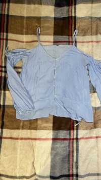 Блуза з відкрити плечами