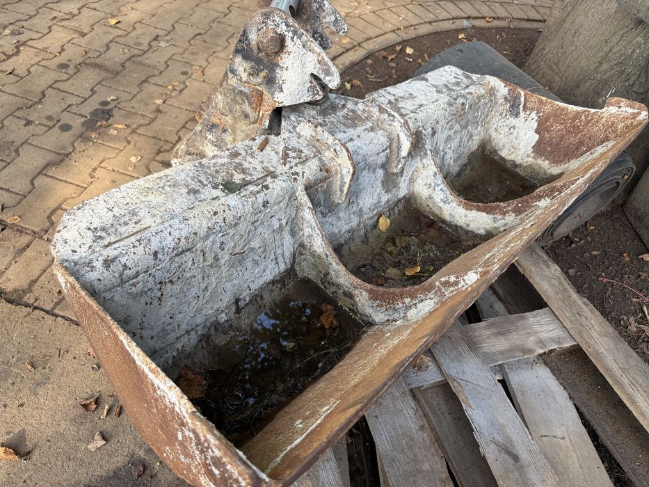 Lyzka skarpowa hydrauliczna 120 ms03 skretna 3-4 ton