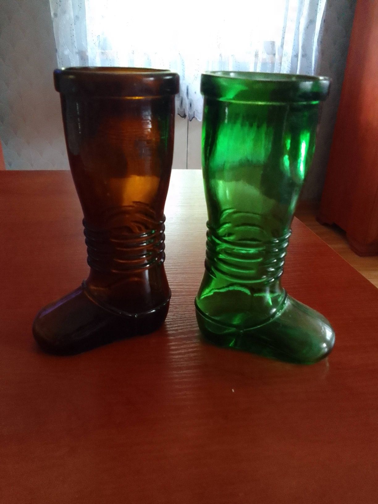 Dwa szklane buty