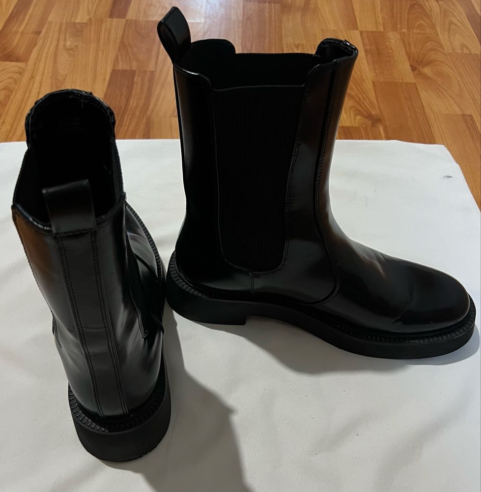 Черевики-челсі з тракторною підошвою, 40р., Zara