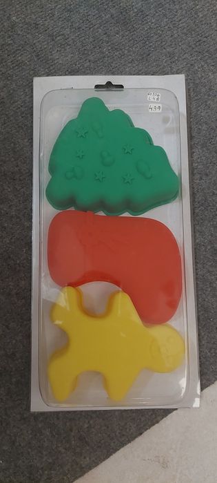 3 formas natal silicone - nunca usado