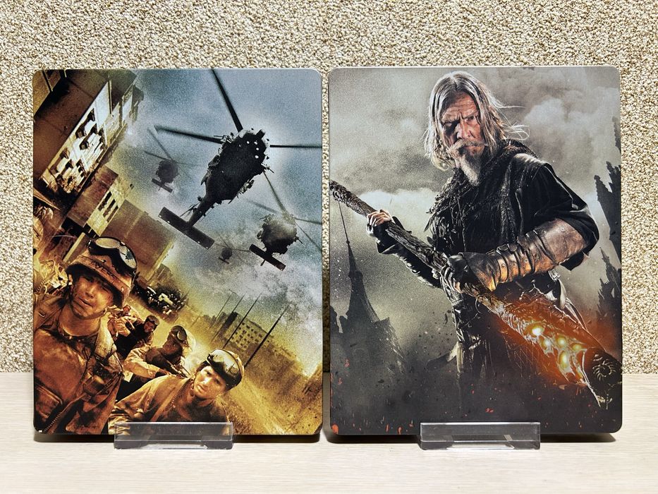 Steelbook Blu-ray Напролом /Петля времени /Саботаж/Игрок