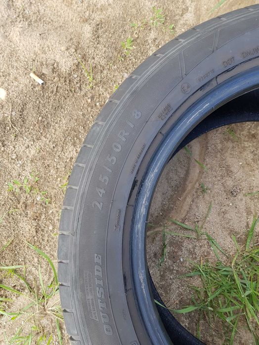 Opony Dunlop SP Sports Maxx GT 245/50 18 cali Runflat Komplet