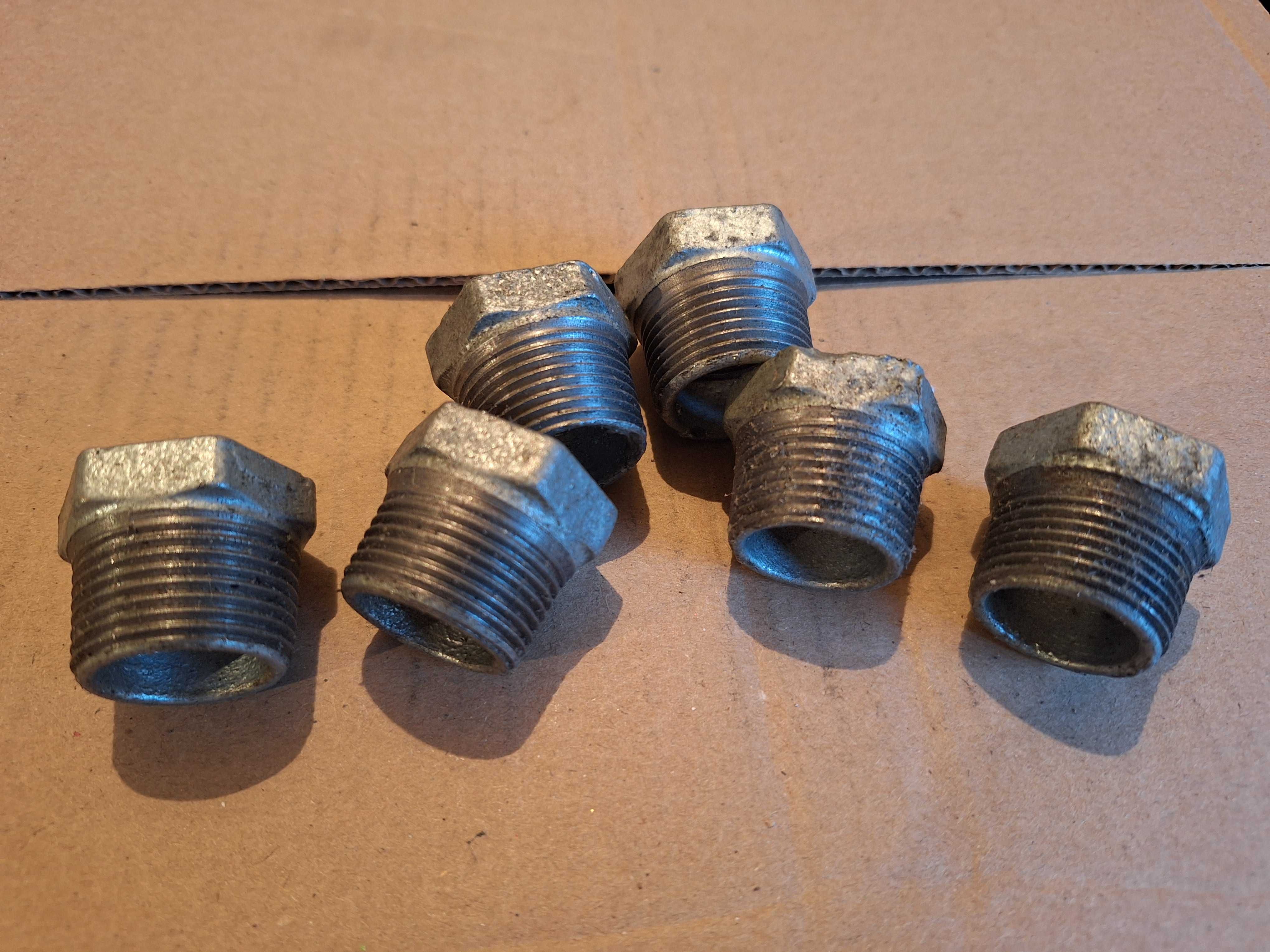 Redukcja z 3/4" na 1/2" - 6 szt.