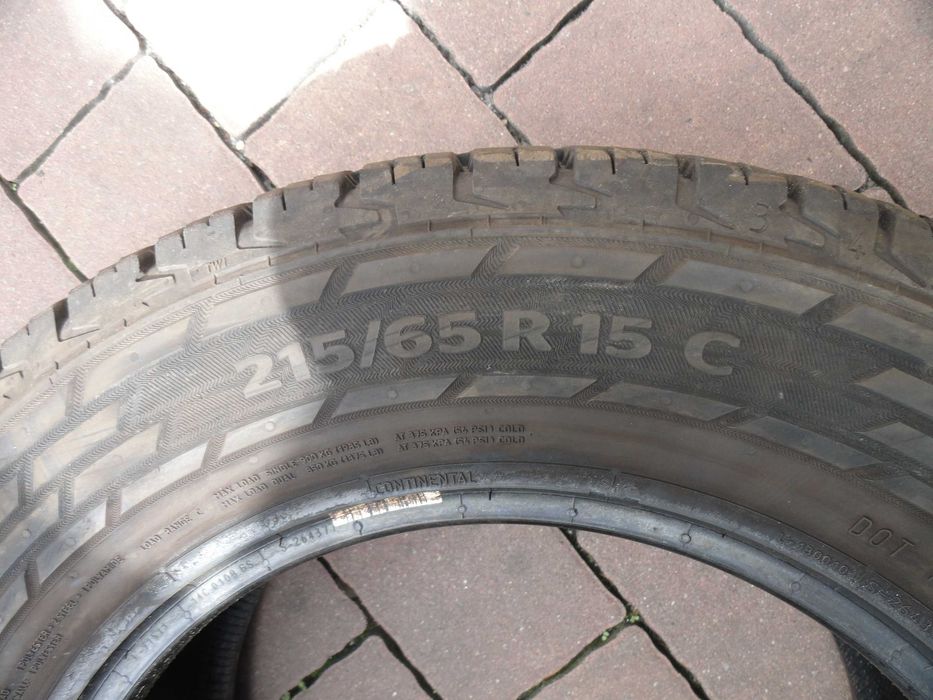215/65R15C Continental 2 sztuki CAŁOROCZNE 2023 rok