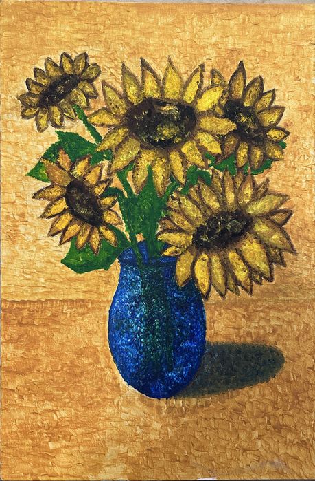 Картина «Соняшники». Натюрморт