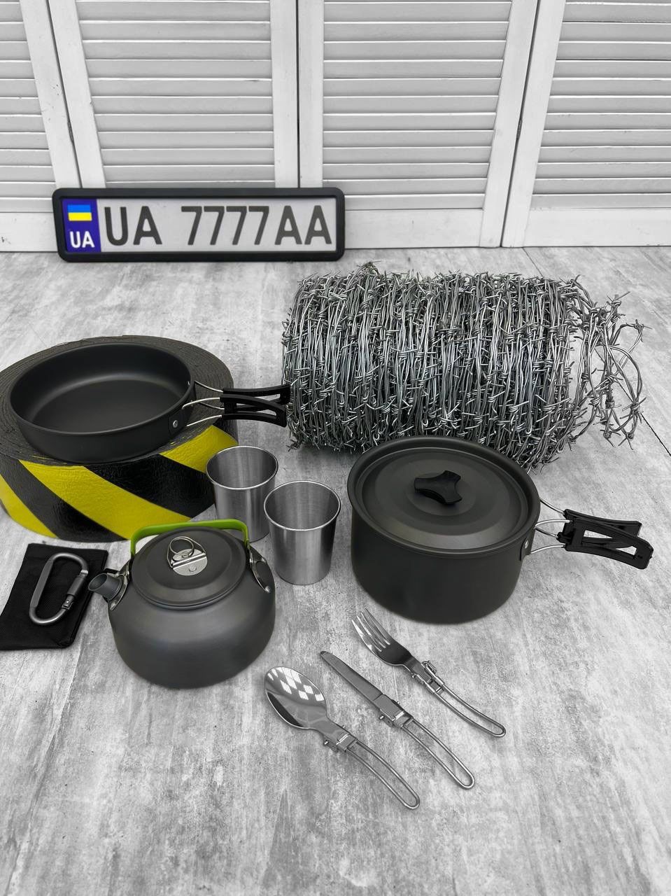 Набор посуды походный Cooking Set DS