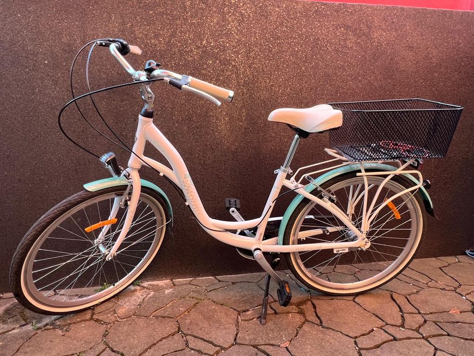 Rower miejski storm Dublin 26 cali kolor biały aluminium