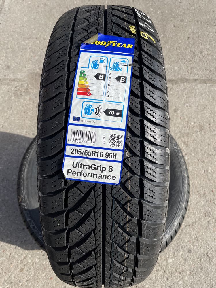 Opony Goodyear 205/65r16 95H UltraGrip 8 - 4 sztuk Nowe