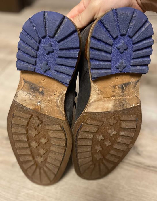 Замшевые полуботинки Floris van Bommel