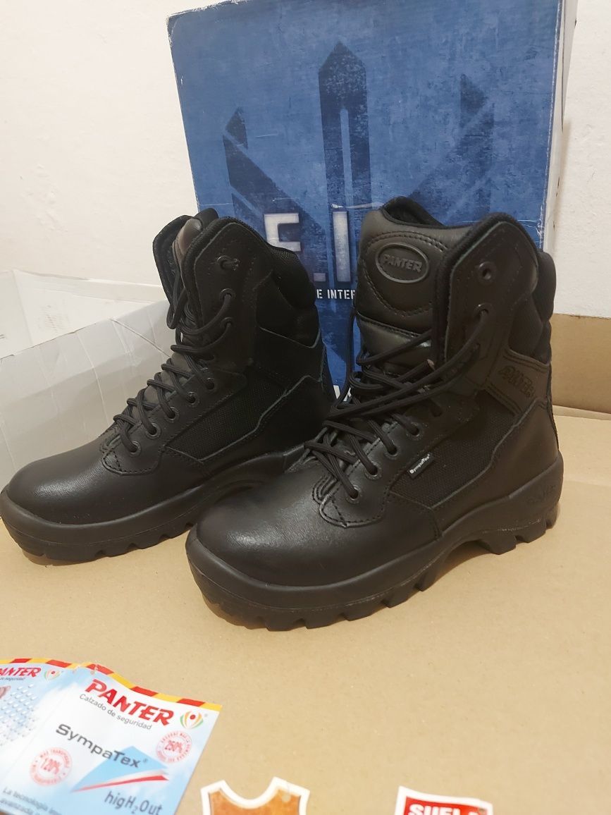 Botas Táticas PANTER para Bombeiros, Guarda florestal, Vigilantes. 40