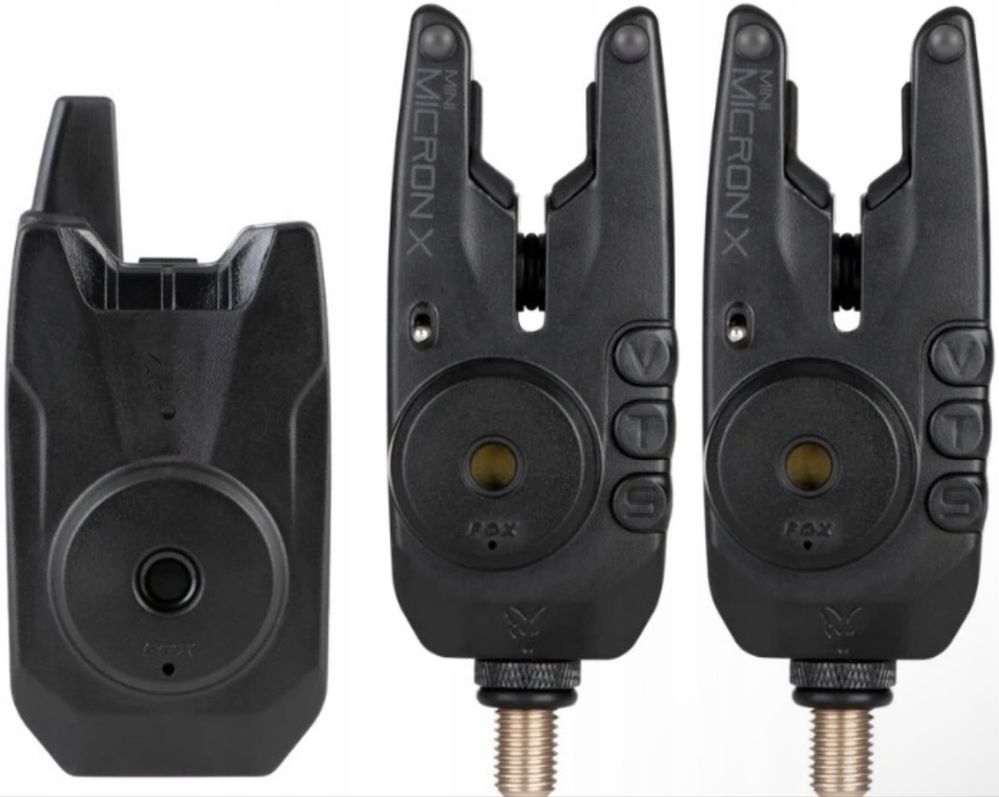 Zestaw Sygnalizatorów Brań Z Centralką Fox Mini Micron X 2 Rod Set