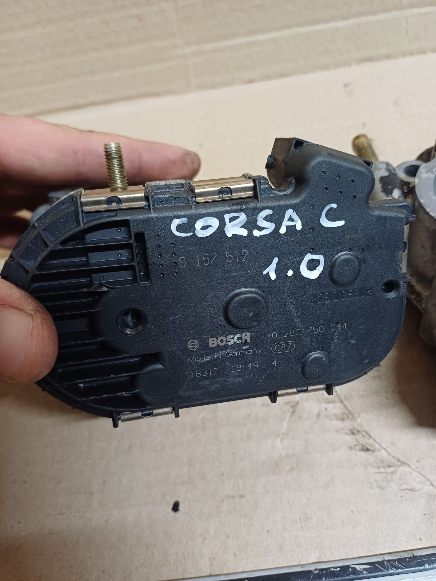 Дросельна заслонка 1.0 1.2 1.4 Opel Astra Combo Corsa Meriva Tigra