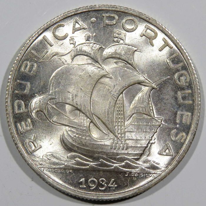 Republica Portuguesa - 5 Escudos 1934 FDC de ROLO 45€