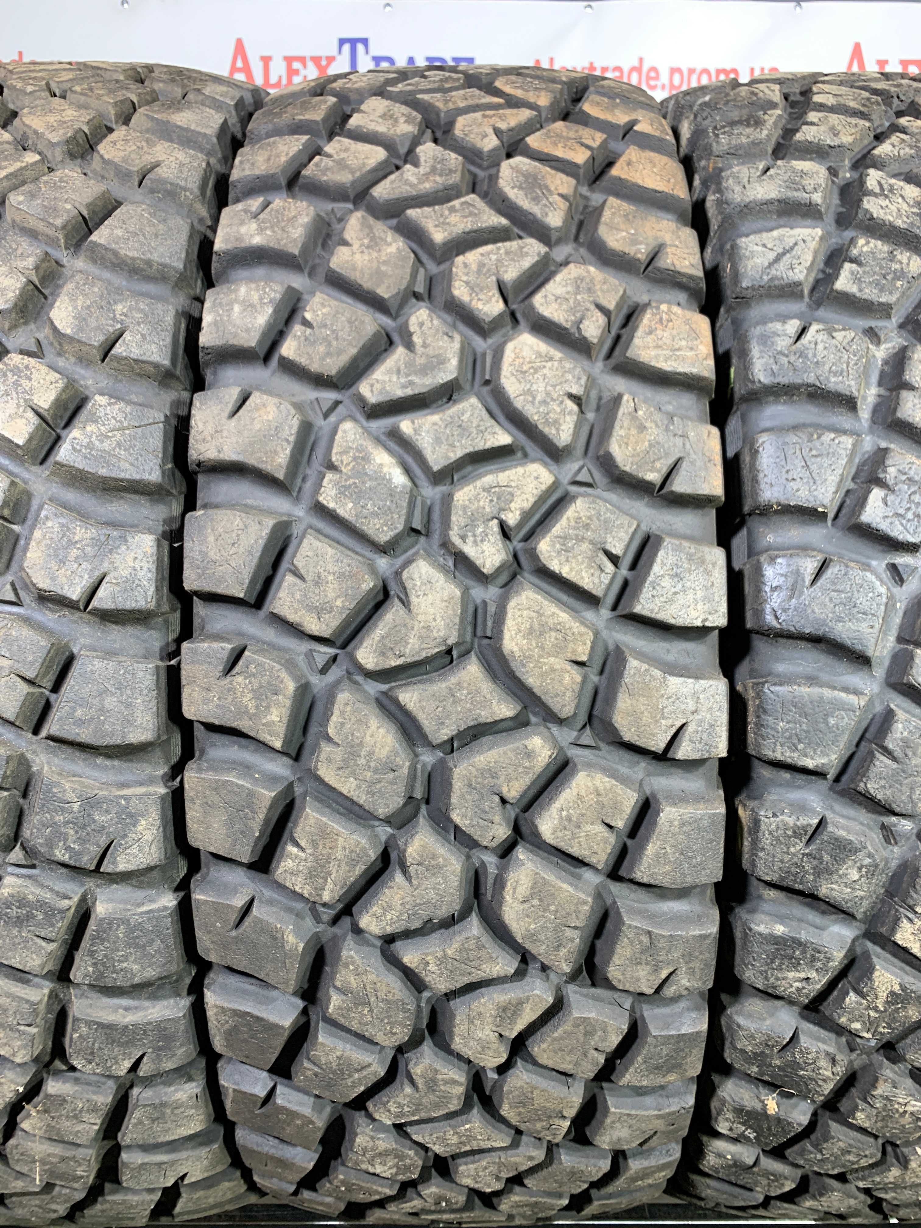 4 шт. 37х12,5 R17 BFGoodrich All-Terrain T/A KDR3 шини б/у, 2023 рік