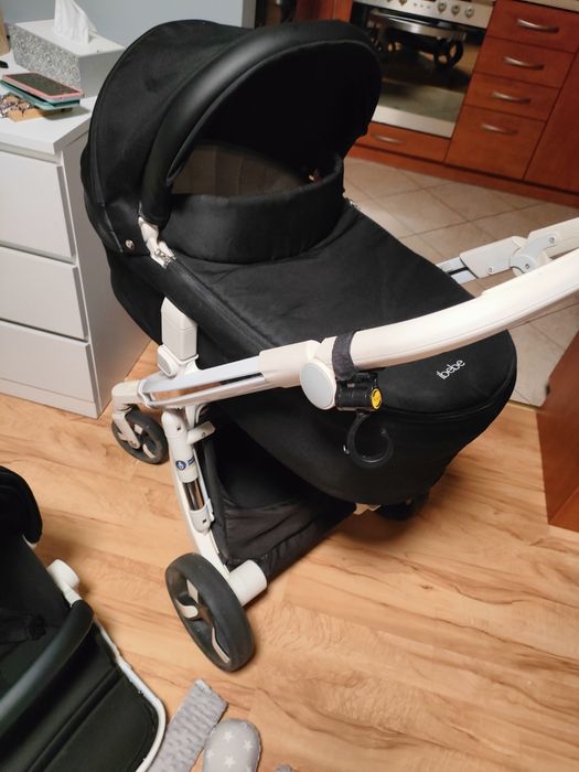 Wózek Ibebe 2w1 + fotelik Maxi Cosi