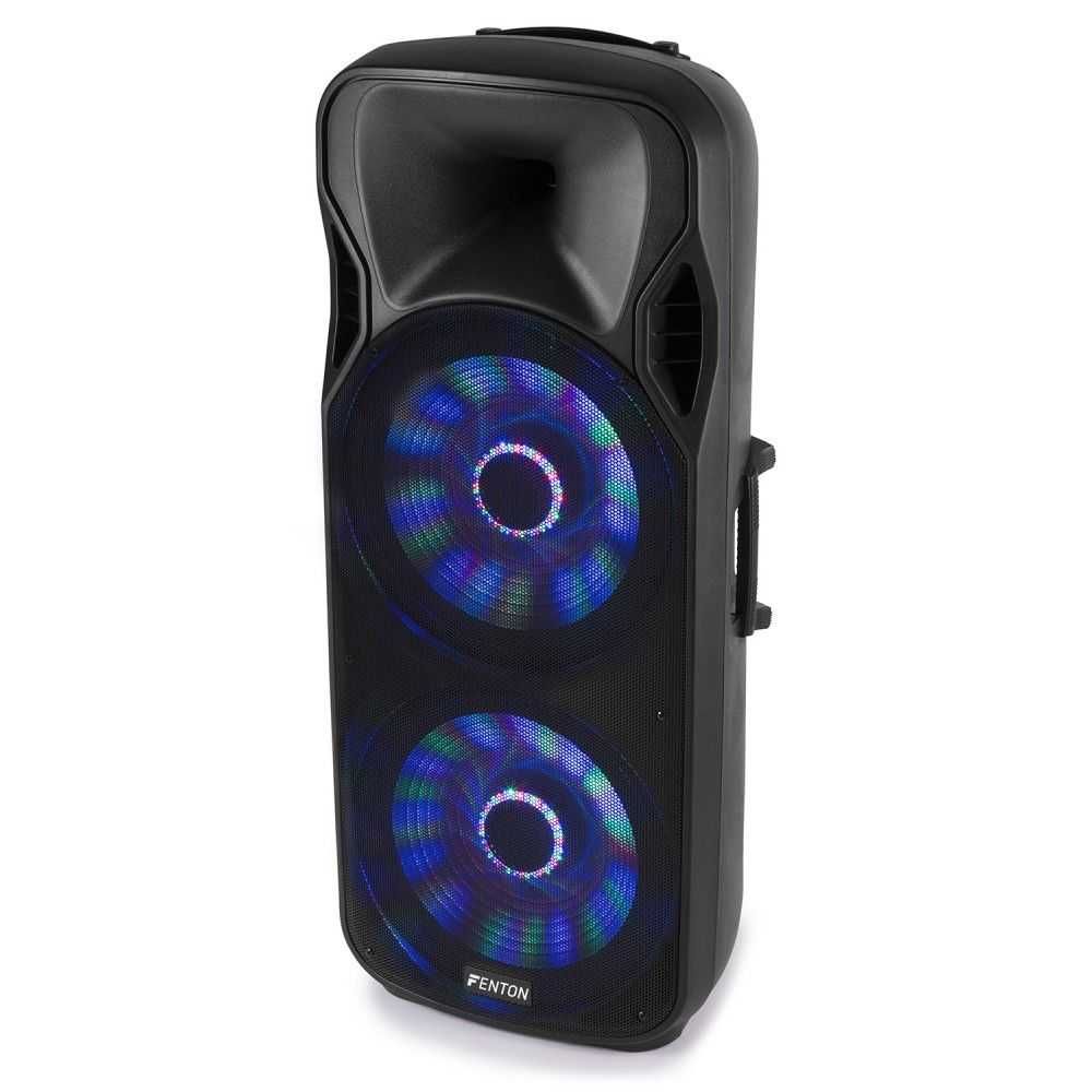 Kolumna aktywna przenośna Fenton FT215LED USB/BT+mikrofony