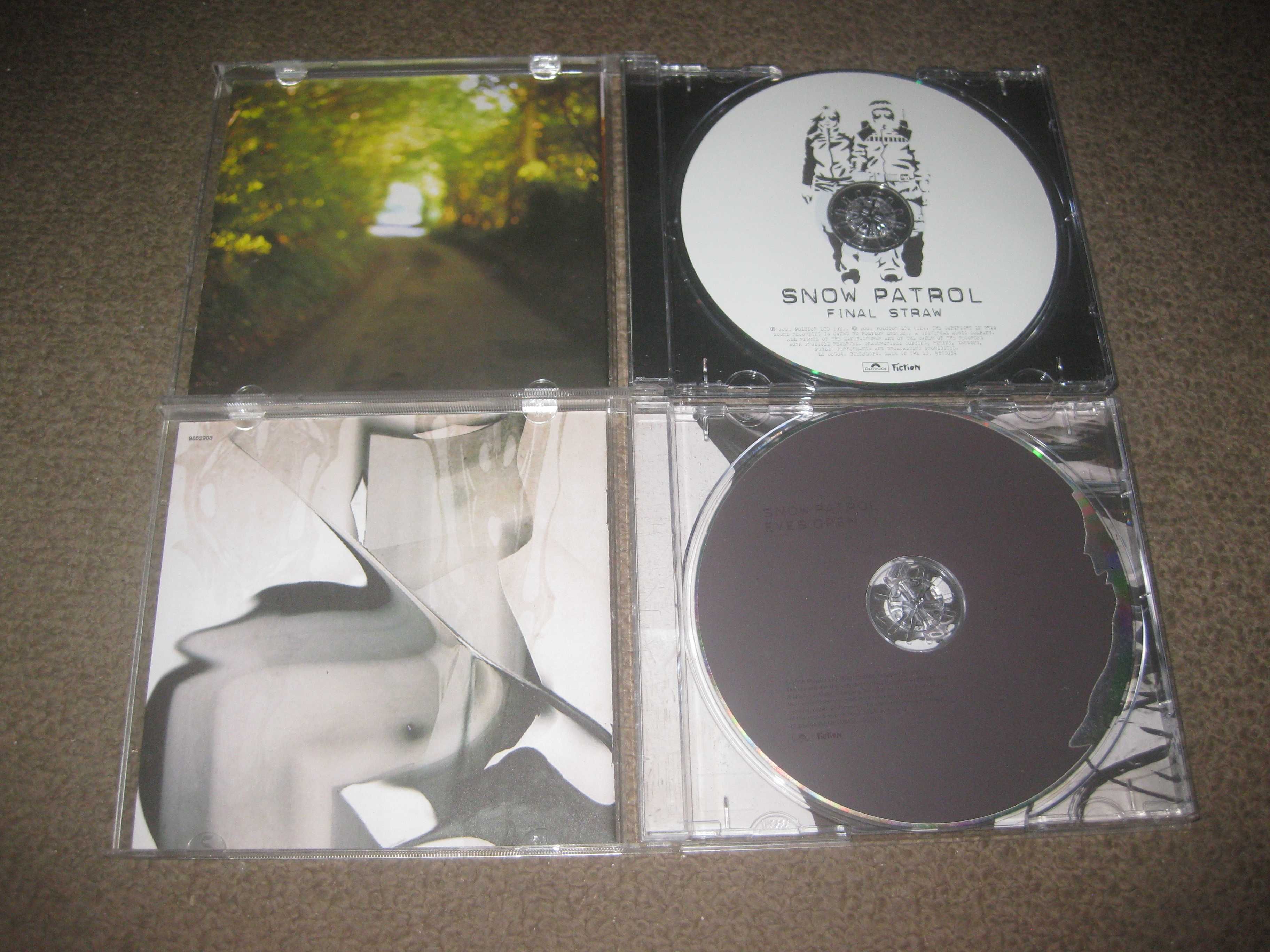 2 CDs dos "Snow Patrol"