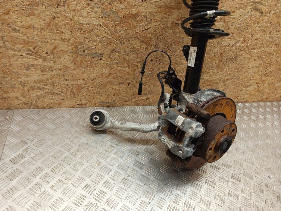 BMW F30 F31 Zwrotnica Amortyzator Wahacz Prawa PRZÓD Kpl