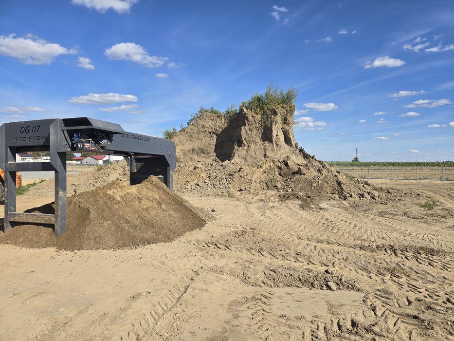 Ziemia ogrodowa przesiewana