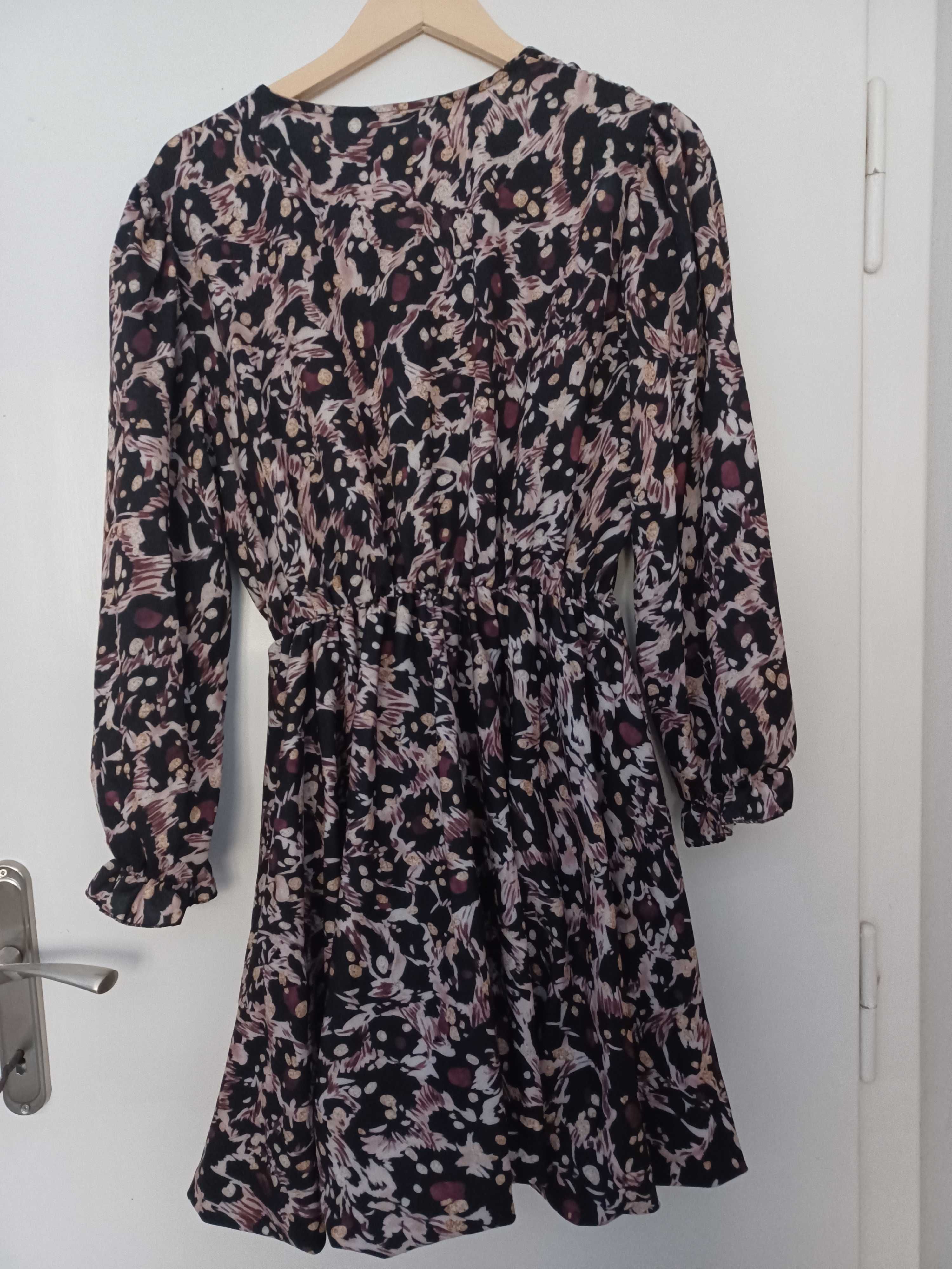 Sukienka plus size z wiskozy XXL
