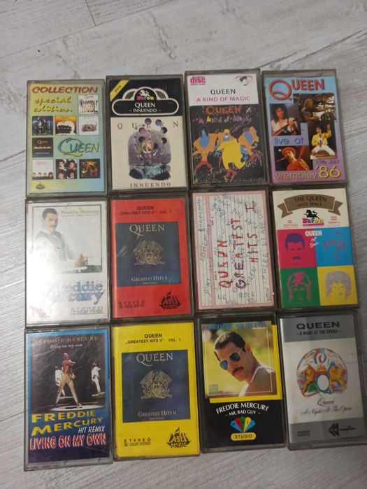 Kasety magnetofonowe Queen