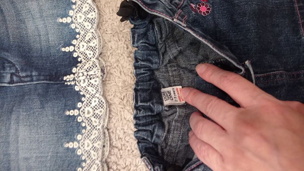 Spódniczki jeansowe 92 98